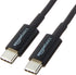 Amazon Basics USB-C to USB-C 2.0 Fast Charger Cable, 480Mbps Speed, USB-IF Certified for Apple iPhone 15, iPad, Samsung
