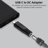 Jadebones 2 Pack 20V/65W+ USB C Male to DC Female Power Cable Adapter for Starlink Mini, Work with Type-C PD Source