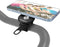 Magnetic Gym-Bike Phone Holder, CHARGEWORX Treadmill and Stroller Phone Mount for MagSafe iPhone and Android