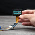 Waveshare 1.51inch Transparent OLED 12864 Resolution Compatible with Raspberry Pi 4B/3B+/3A+ Embedded