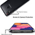 Unov Case Compatible with Galaxy A10e and A20e, Clear Design Soft TPU Shock Absorption, Slim Embossed Pattern (Flower