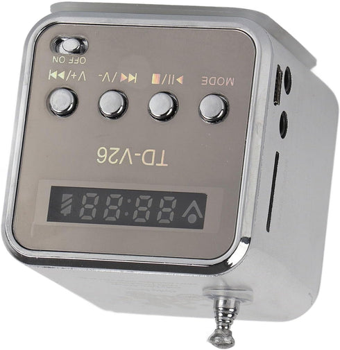 Fayelume 5 5 5.2 cm MP3 MP4 Small Radio, * * USB Music Player, Player SD TF USB Mini Radio Suitable for Family