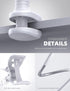 Lamicall Gooseneck Phone Holder - Adjustable Mount for 4-7'' Smartphones and Desktops, Non-Slip Base