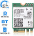 Wi-Fi 6E AX210NGW Wireless WiFi Card, BT5.2 M.2 2230 Tri-Band Expands WiFi to 6GHz for PC Laptops