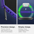 FEIYAR HOME Samsung Galaxy S22 Ultra Case, Military Grade Shockproof with 2 Camera Lens Protectors, Purple Green