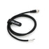 M12 Actuator Sensor Signal Cable A Coded 4 Pin Female for Industrial Controls Automation Network, 1M