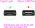 DNTESR 2-in-1 Summer (6-Pack) Mini Cell Phone Fan Fan Compatible for iPhone, iPad, Android Smartphone,Tablet - Colorful