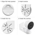 2Pack Adhesive Metal Wall Mount for Google Nest Indoor 2nd Generation Security Cam Wired, No Drilling VHB Stick On or