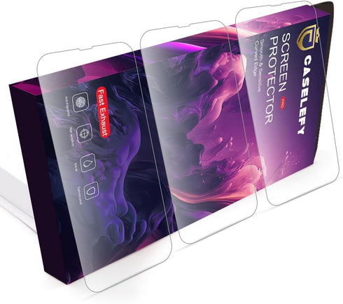 Ultra Strong 2.5D 9H Anti-Scratch Tempered Glass Screen Protector for iPhone 7/8 (3 Pack) - Anti-Fingerprint