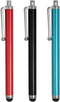 MECCANIXITY 3pcs Stylus Pens for Touch Screens, Universal Capacitive Pencil High Sensitivity for Phone Tablet