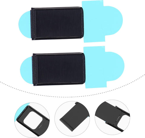 ifundom 10pcs Self-Adhesive Webcam Cover Slide for Laptop Tablet Phone Ultra-Thin Privacy Protector Adhesive