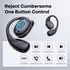 Open Ear Headphones - AirFlow Pro Bluetooth 5.3 Earbud Wireless Earphones for Running and Outdoor Activities with