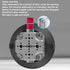 Suction Cup Camera Mount - 4.7 Inch Aluminum Alloy Silicone Metal Car Mount with 1/4 3/8 Inch Screw Hole for Action