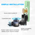 CD Slot Phone Holder for Grip/Socket, Compatible with MagSafe Wallet, Black iPhone Samsung Card Holder
