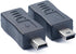 Tuygn 5Pin 5Pin MP3 USB C to USB Converter Type-C Female to USB Male Adapter for Digital Camera Player Portable