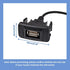 RAV4 (34*23mm) Anina USB Port Car Charger for Toyota, Male to Female USB Power Socket Adapter, Panel Flush Mount