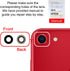 2PCS ASDAWN Back Camera Lens Glass Replacement for iPhone 8 4.7 Inches with Pre-Installed Adhesive