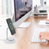 Techsmarter 2-in-1 Magnetic Wireless Charging Stand with 20W USB-C Wall Charger & 5ft USB-C Cable for iPhone 12/13/14