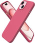 ORNARTO Compatible with iPhone 15 Case 6.1, Slim Liquid Silicone 3 Layers Full