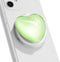 On The Grip OnTheGrip Compatible with Magsafe Magnetic Cute Glass Heart Design Collapsible Mobile Phone