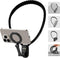Magnetic Neck Phone Holder for Recording, Adjustable 3-in-1 Mount for iPhone 15/14/13/12 Series & GoPro