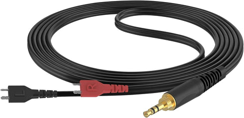 Geekria Audio Cable Compatible with Sennheiser HD25, HD25-1, HD25-1 II, HD25-13, HD25-C Headphones Cable, 1/8" (3.5mm) Replacement Stereo Cord (8 ft / 2.5 m) by GEEKRIA