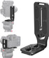 DSLR Camera L Bracket, Vertical Horizontal Switching Tripod Quick Release Plate for Canon, Nikon, Sony, DJI Osmo, Zhiyun