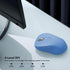 Wireless Bluetooth Mouse with 4 Way Navigation Scrolling, Rechargeable, 4 Level 3200 DPI, Quiet Click, Multi-Device for
