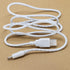 2PCS USB to 5V DC Power Cable, 4FT/1.2M USB to 3.5 x 1.35mm Plug for Charging Fans and Speakers
