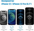 2 Pack Matte Privacy Screen Protector for iPhone 12 and 12 Pro 6.1" - 9H Super Hardness, Anti-Fingerprint