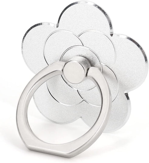 Cell Phone Ring Holder Flower Finger Ring Grip Stand 360° Rotation, Universal Kickstand for All Smartphones