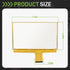 CARBBIA DJ080PA-01A 8" 55 DJ080PA-01G Touch Screen Glass Digitizer Pin Touch Screen Compatible with Chevrolet