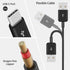 Poyiccot 6 in 1 USB C Splitter Cable, USB A to USB C Splitter, 1.5ft 3A Fast Charge for Android, Samsung, Tablet