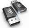 JSAUX 4K DisplayPort to HDMI Adapter 2-Pack, DP to HDMI Monitor Converter Video UHD 2K@120Hz, 4K@30 Compatible for Dell