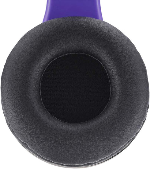 Headsets PowerLocus Wireless Bluetooth Over-Ear Stereo Foldable Headphones, Wired Rechargeable with Built-in Microphone