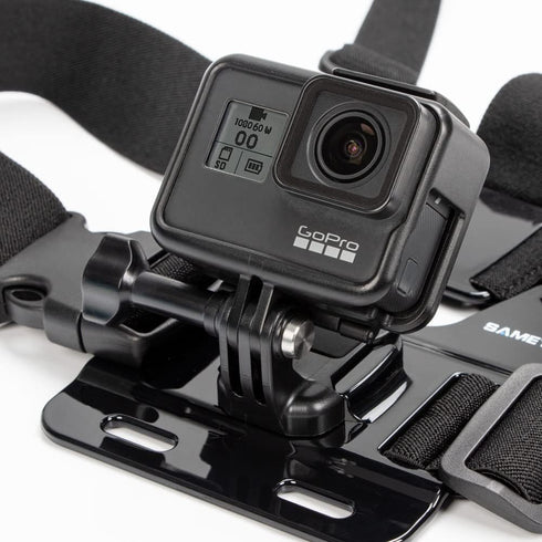 Sametop Head Mount Strap Chest Mount Harness Kit for GoPro Hero 12, 11, 10, 9, 8, 7, 6, 5, 4, Session, 3+, 3, 2, 1,