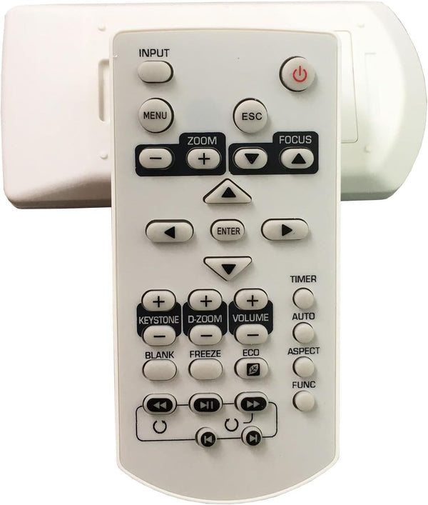 Replacement Projector Remote Control for Casio YT-130, YT-131, YT-141, YT-150, YT-161, XJ-A142, XJ-A147, XJ-A242,