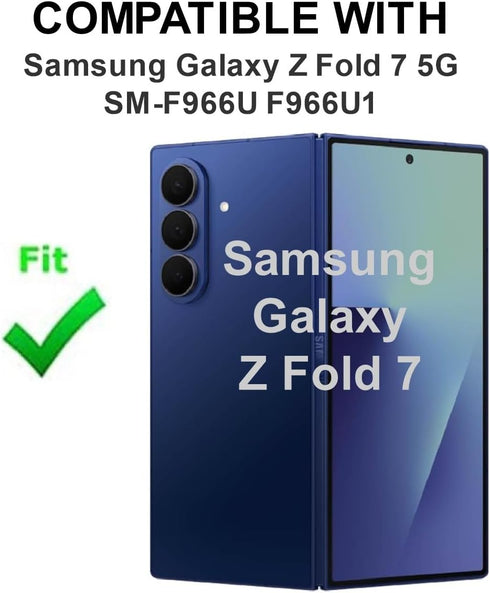 PHONSUN Fold7 2025 7 5G SM-F966U F966U1 Z Single Sim Card Tray Holder for Samsung Galaxy Z Fold US Version (JetBlack)