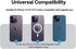 AUROX Magnetic Phone Grip Holder for MagSafe, Kickstand Strap Holder, Compatible with iPhone 15/14/13/12 Series, Grass