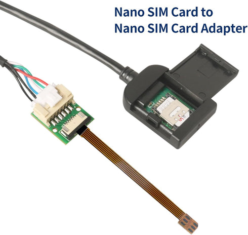 PinQiongZhe eSIM to Nano SIM Card Extension Cable Android Car Multimedia GPS Adapter SIM Card Slot Converter Automotive