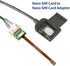 PinQiongZhe eSIM to Nano SIM Card Extension Cable Android Car Multimedia GPS Adapter SIM Card Slot Converter Automotive