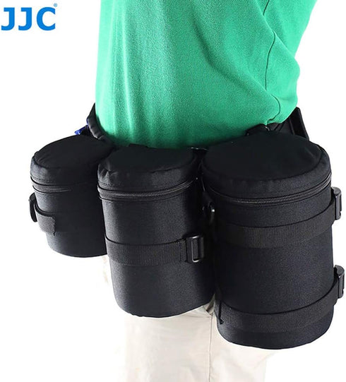 JJC GB-1 Adjustable Photography Utility Belt, Wrist Waistband Belt for Carrying Gear Bag Case, Lens Pouch, Flash
