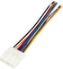 X AUTOHAUX 70-7552 Car Stereo CD Player Wiring Harness Adapter Plug for Nissan NV2500 (2012-2016)