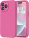 LOVE 3000 iPhone 14 Pro Case, Premium Silicone with Soft Anti-Scratch Microfiber Lining, Shockproof Cover