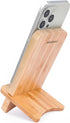 Abbolinxus Bamboo Phone Stand, Desktop Stand, Simple Phone Stand, Compatible with All Phones (Bamboo)