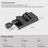 Haoge CP-MA90 Quick Release Plate Adapter for Manfrotto Tripod Fluid Video Head to Arca-Swiss Compatible, Fit 501PL /