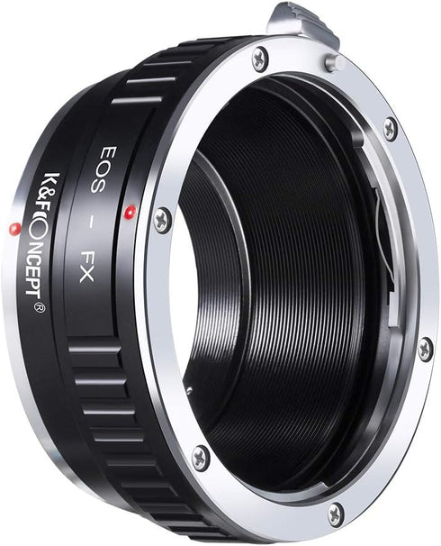 K&F CONCEPT Lens Mount Adapter EOS EF/EFS Lens to Fuji FX Mount X-Pro1 X