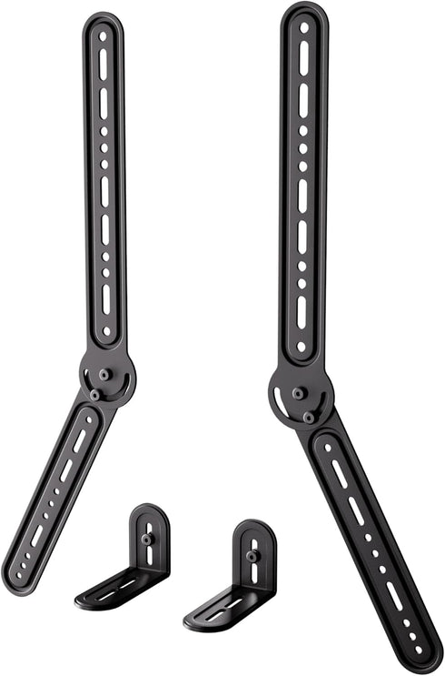 KAMIWI Soundbar Mounts Under TV, Max Load 22 Lbs Sound Bar Mount Bracket