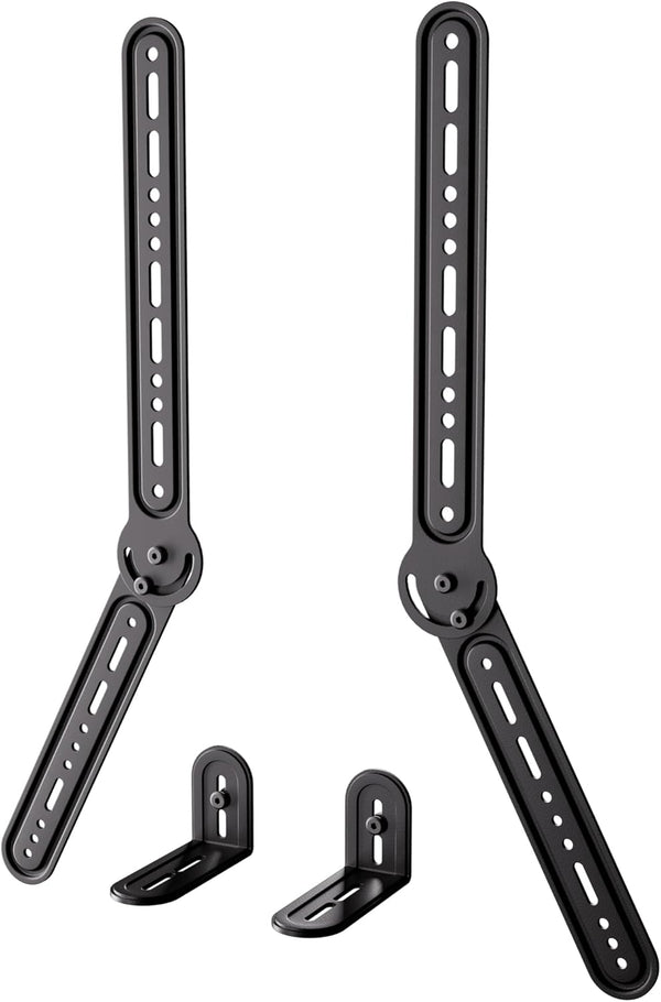KAMIWI Soundbar Mounts Under TV, Max Load 22 Lbs Sound Bar Mount Bracket
