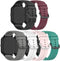 Colourful Silicone Bands Compatible for LTPDE T19, Quick Release Strap Arm Bands for LTPDE Smart Watch, Soft and Durable